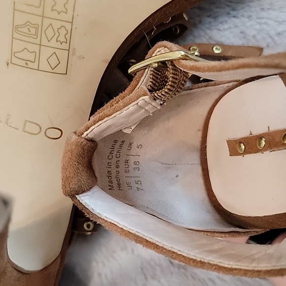 ALDO Fringe Strappy Heels - Picture 6 of 7